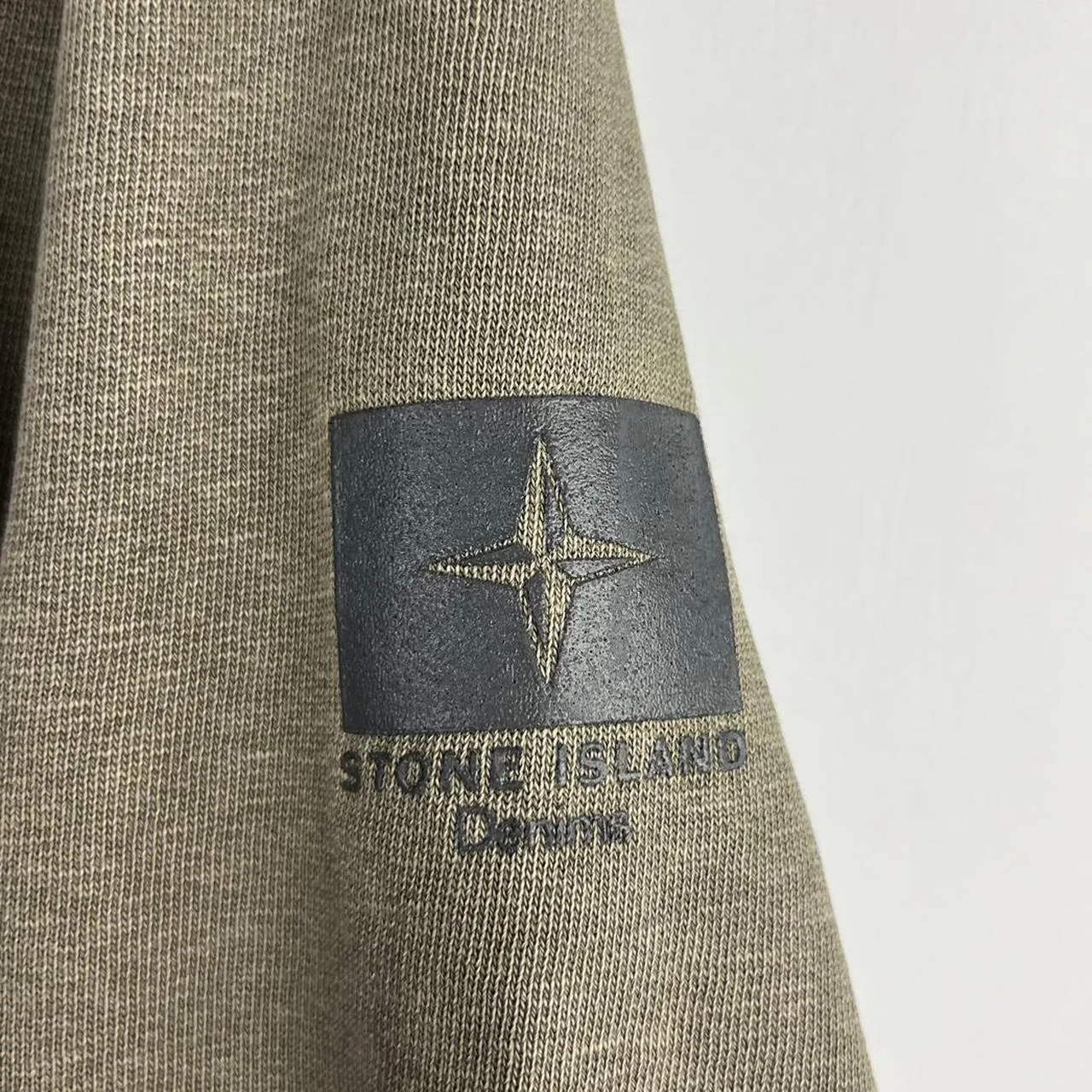 00’s Stone Island Denims Logo Zip Hoodie (L)