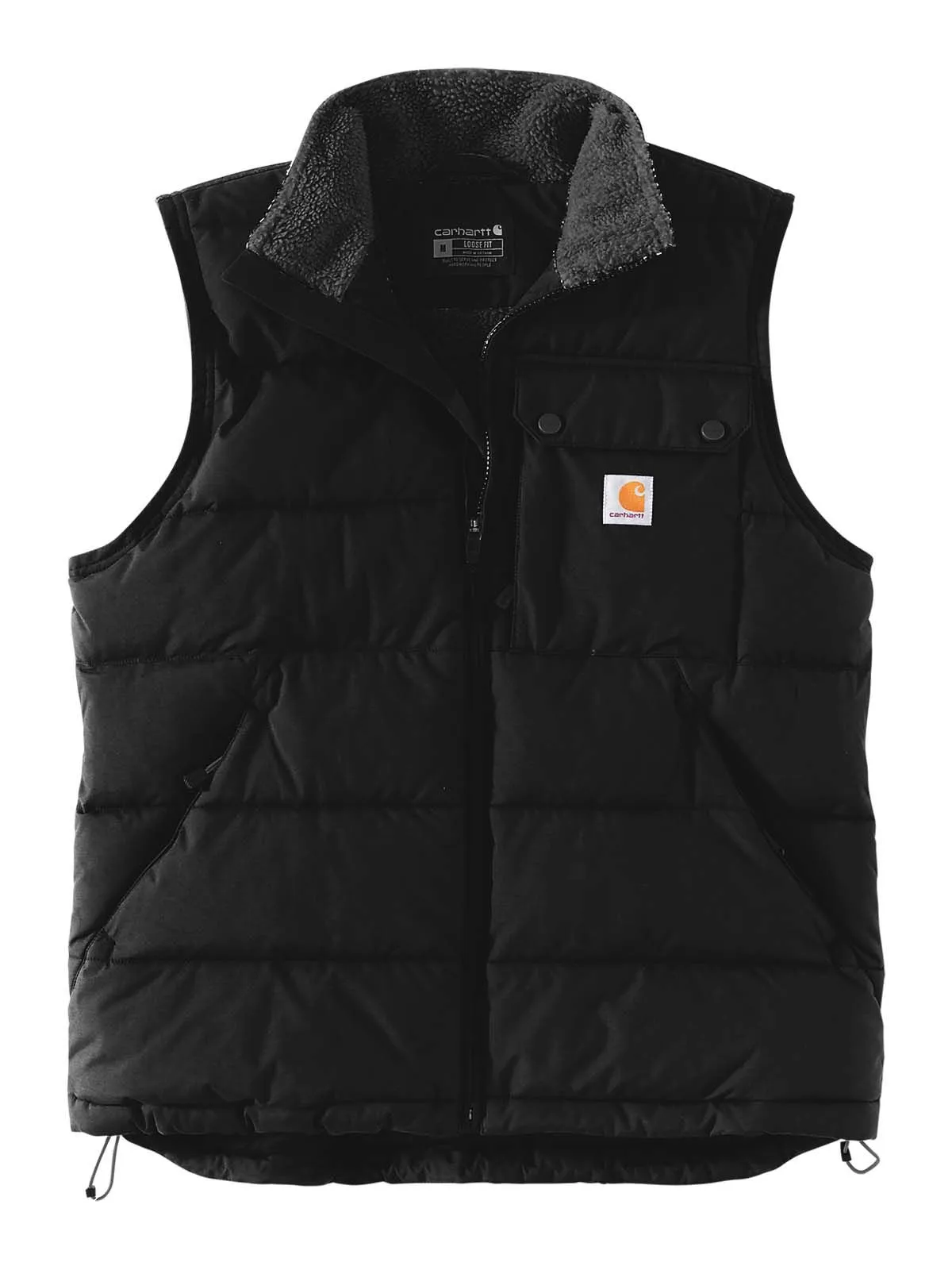 105475 Work Vest Montana Insulated Sherpa Carhartt - Black - XXL