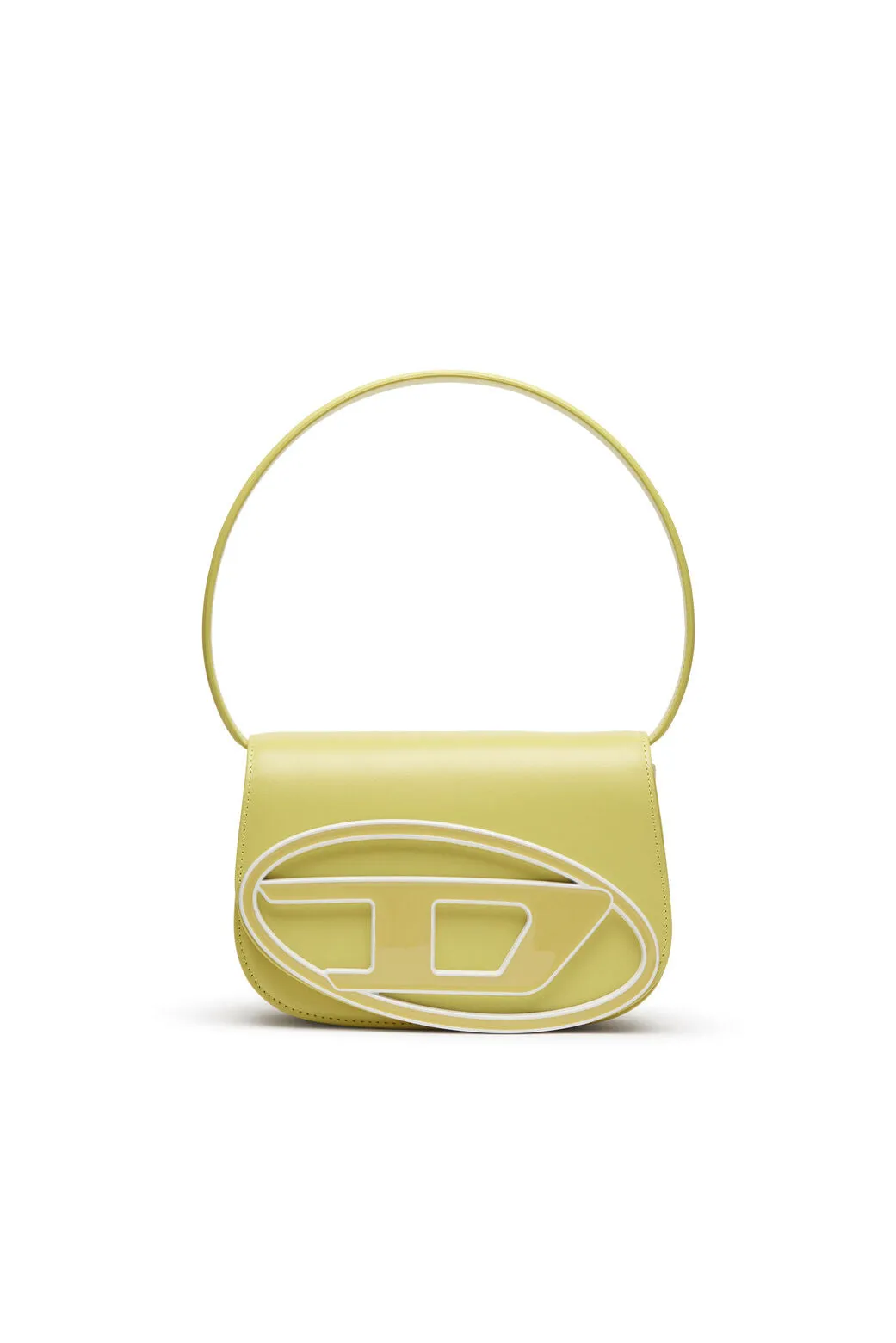 1DR - Iconic shoulder bag in pastel leather LIGHT/GREEN