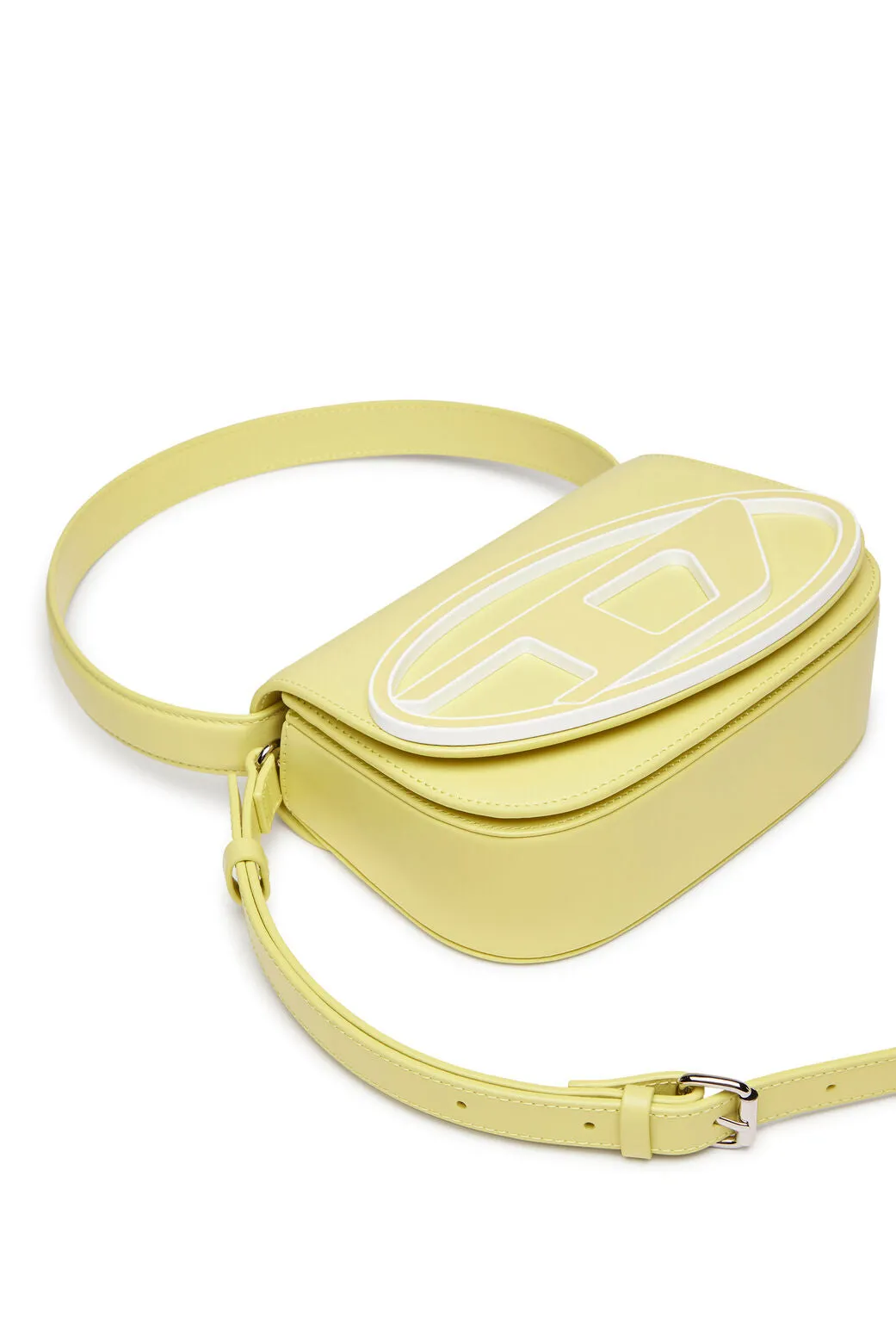 1DR - Iconic shoulder bag in pastel leather LIGHT/GREEN