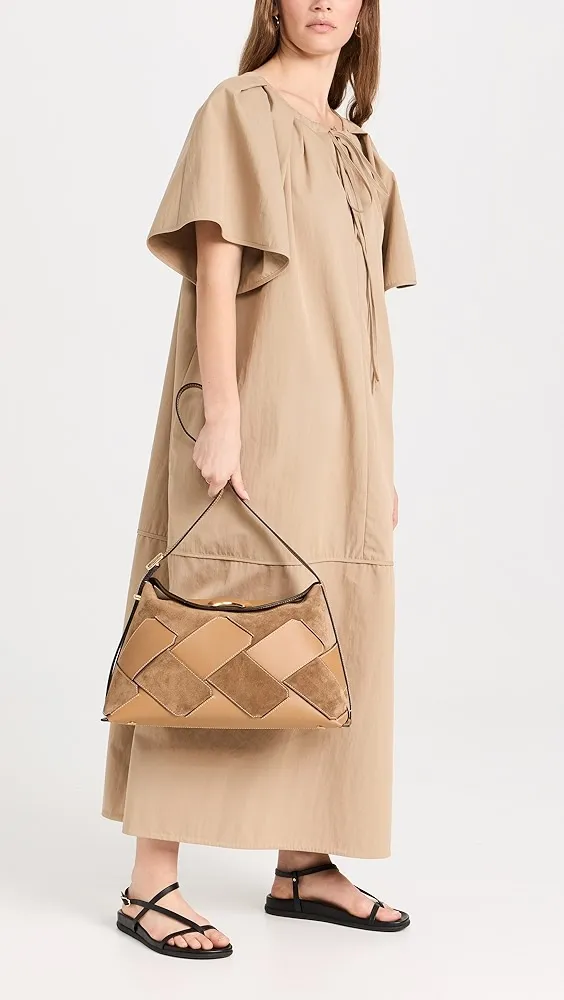 3.1 Phillip Lim   ID Soft Shoulder Bag With Woven Combo 