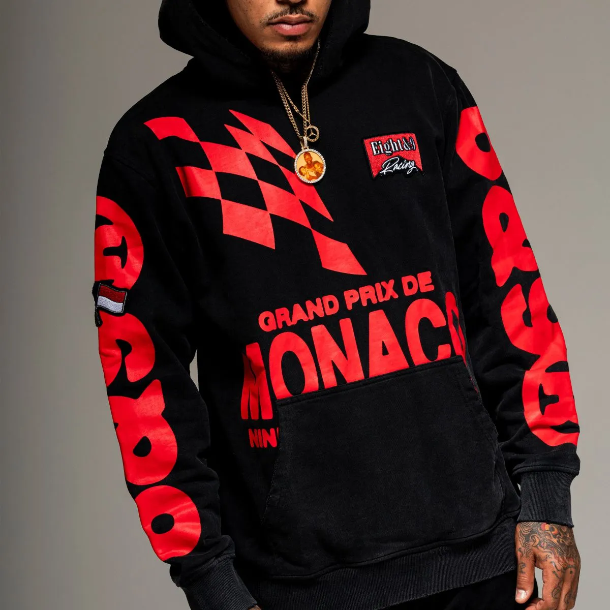 8&9 MFG Co.  Grand Prix Knock Pullover Hoodie