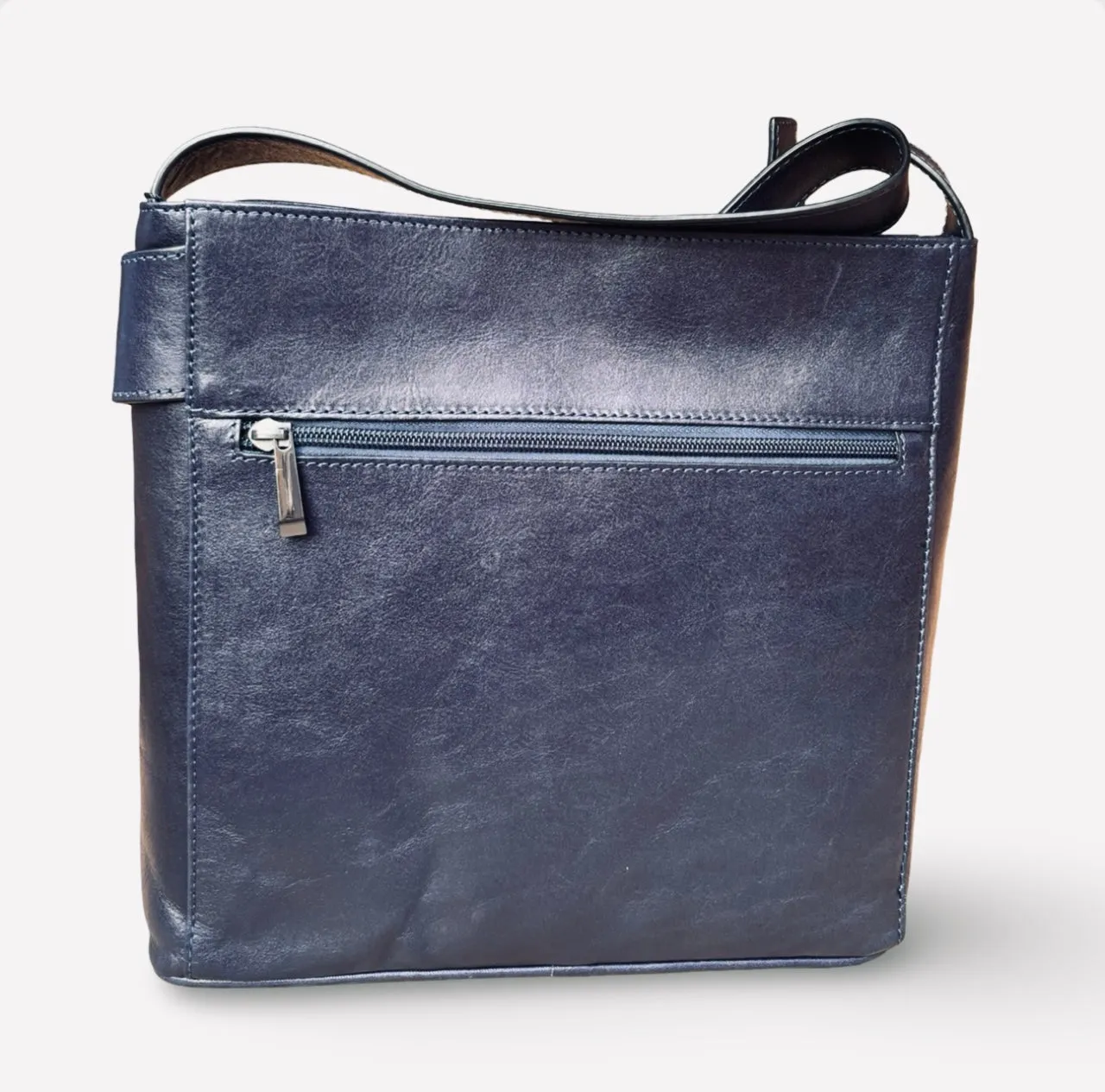 9403444 Vittoria Denim Leather Bag