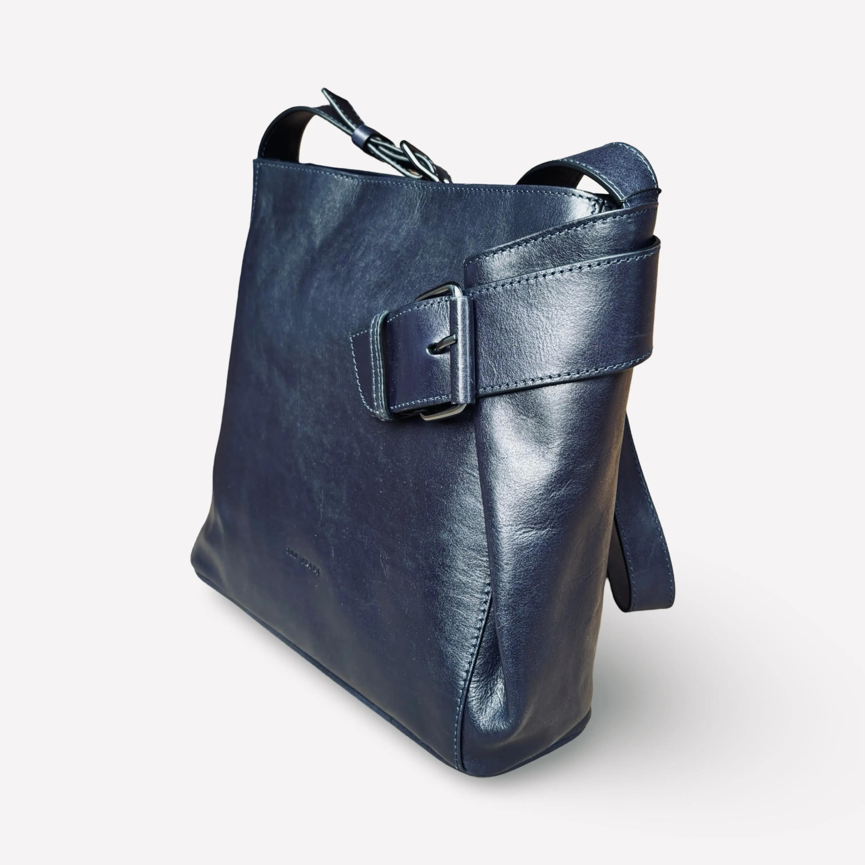 9403444 Vittoria Denim Leather Bag