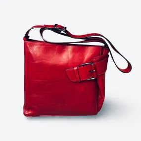 9403444 Vittoria Red Leather Bag