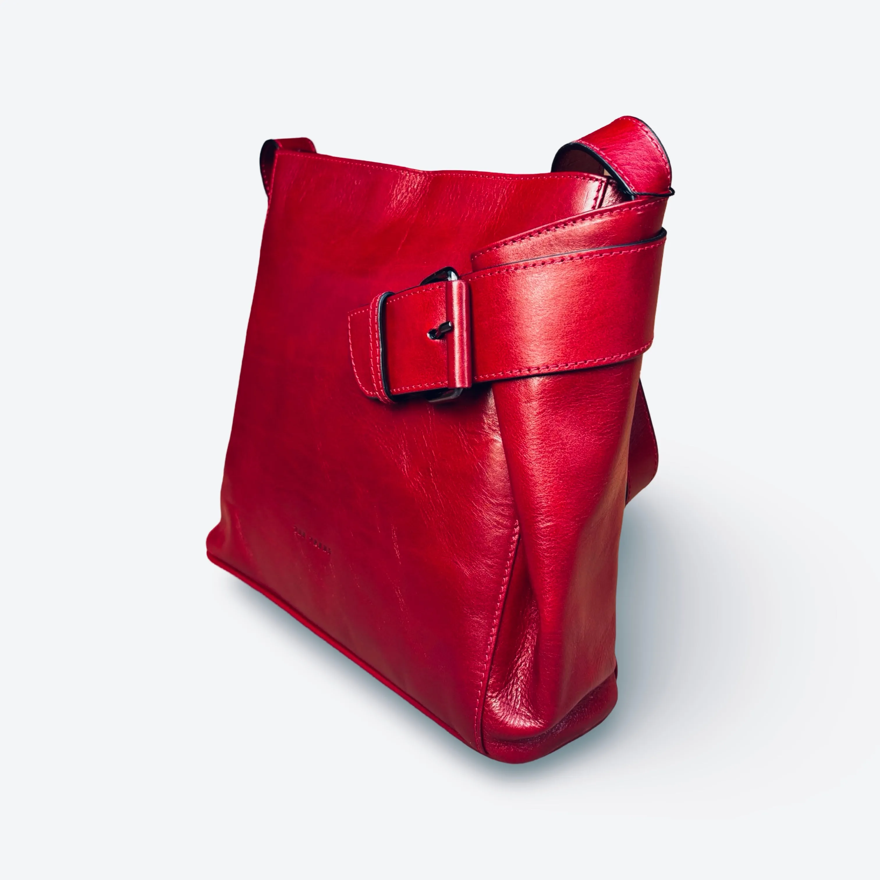 9403444 Vittoria Red Leather Bag