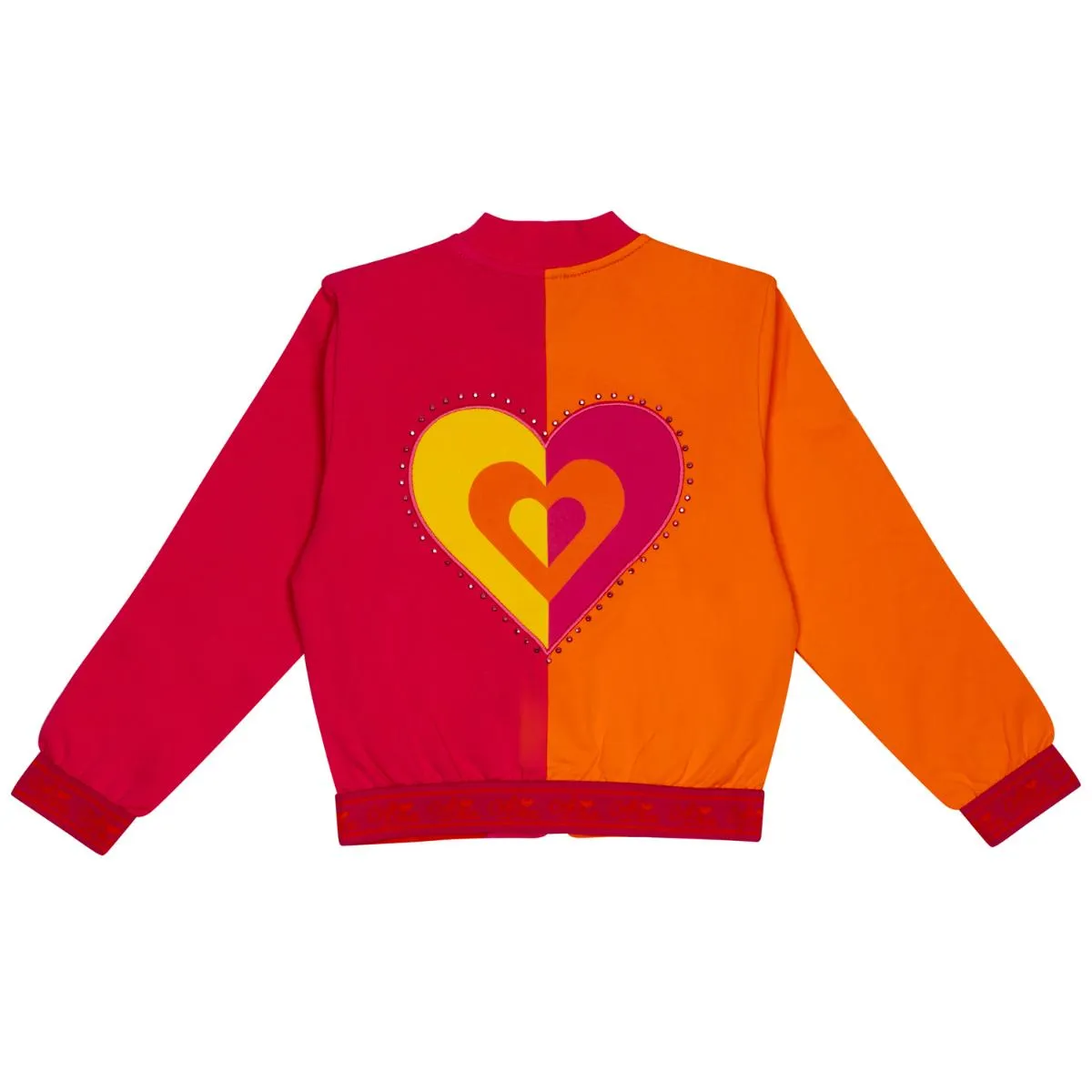 A DEE BOLD HEARTS MANDY BOMBER JACKET S242303