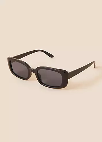 Accessorize Soft Rectangle Sunglasses | Grattan