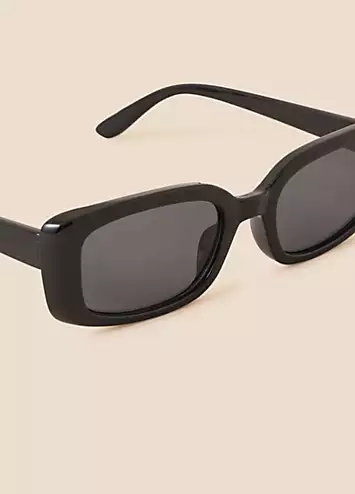 Accessorize Soft Rectangle Sunglasses | Grattan