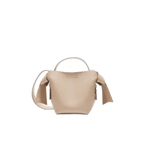 ACNE STUDIOS  Women's Musubi Mini Shoulder Bag Taupe Beige 