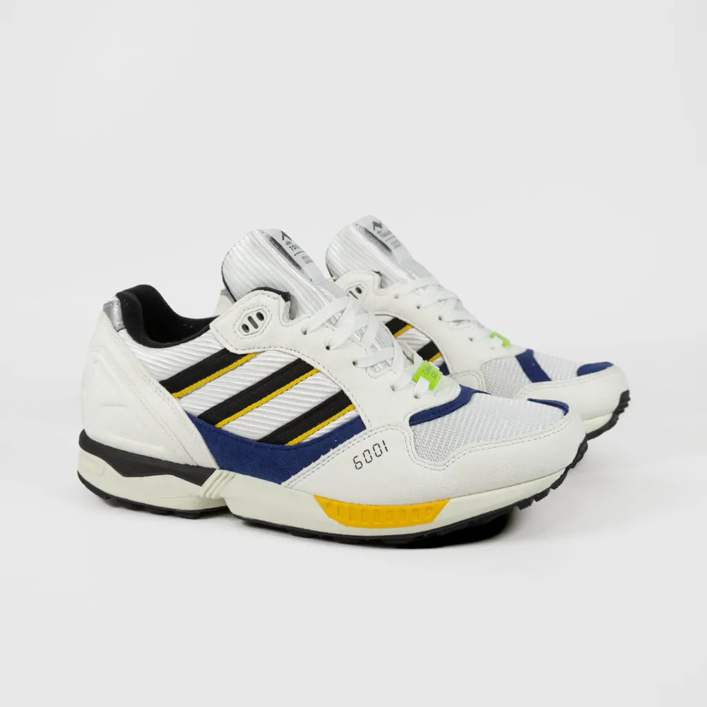 Adidas Skateboarding - Civilist ZX6001 B Shoes - Crystal White / Core Black / Bold Gold