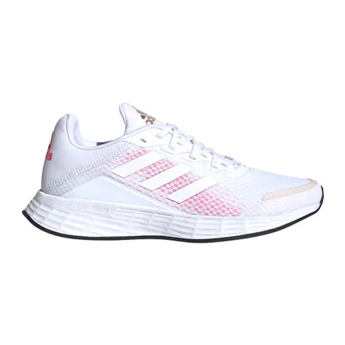 Adidas Women's Duramo SL Running Shoe Cloud White/Cloud White/Pink 6