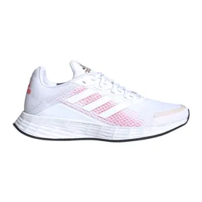 Adidas Women's Duramo SL Running Shoe Cloud White/Cloud White/Pink 6