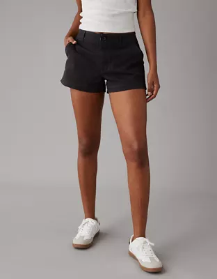 AE Stretch High-Waisted Trouser Short Short-