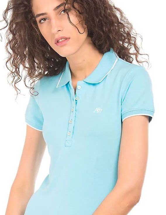 Aeropostale Regular Fit Pique Polo Shirt