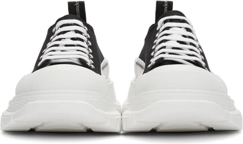 Alexander McQueen Black Tread Slick Sneakers