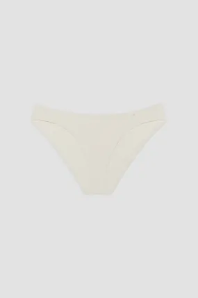 Anine Bing Riza Bikini Bottom Cream