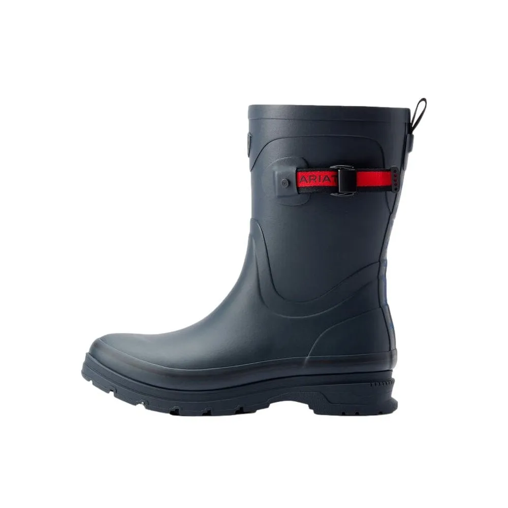 ARIAT Kelmarsh Mid Rubber Boot Navy & Free Boot Jack