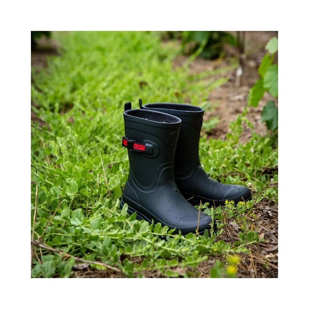 ARIAT Kelmarsh Mid Rubber Boot Navy & Free Boot Jack