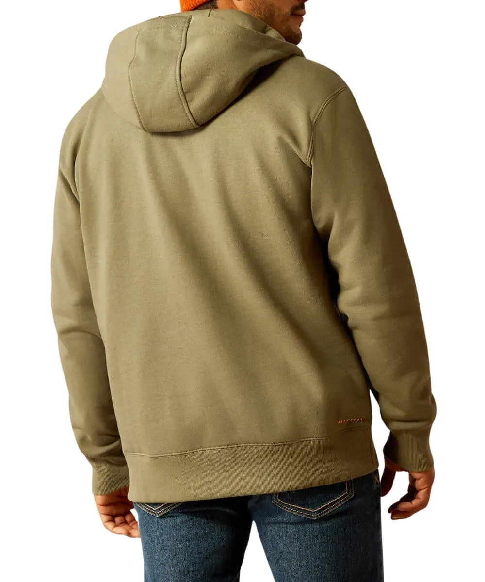 Ariat Men's Rebar 1/4 Zip Hoodie