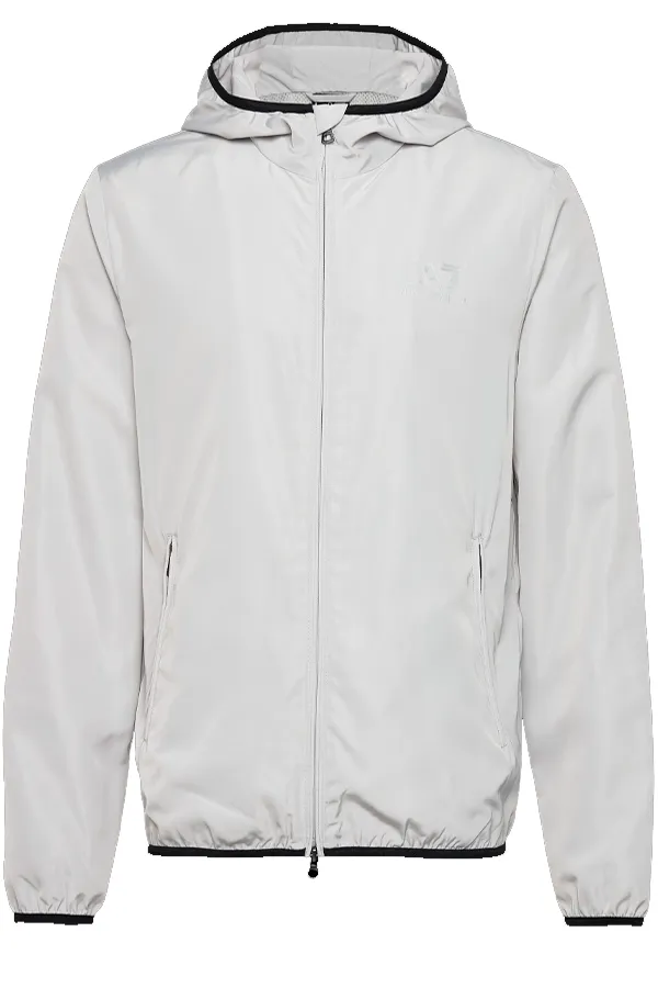 Armani EA7 Zip Up Jacket Oyster