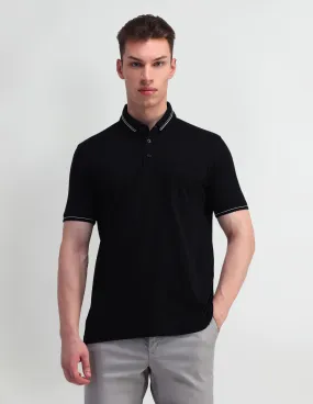 Arrow Solid Cotton Polo Shirt