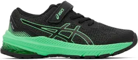 Asics Kids Black & Green GT-1000 11 Little Kids Sneakers