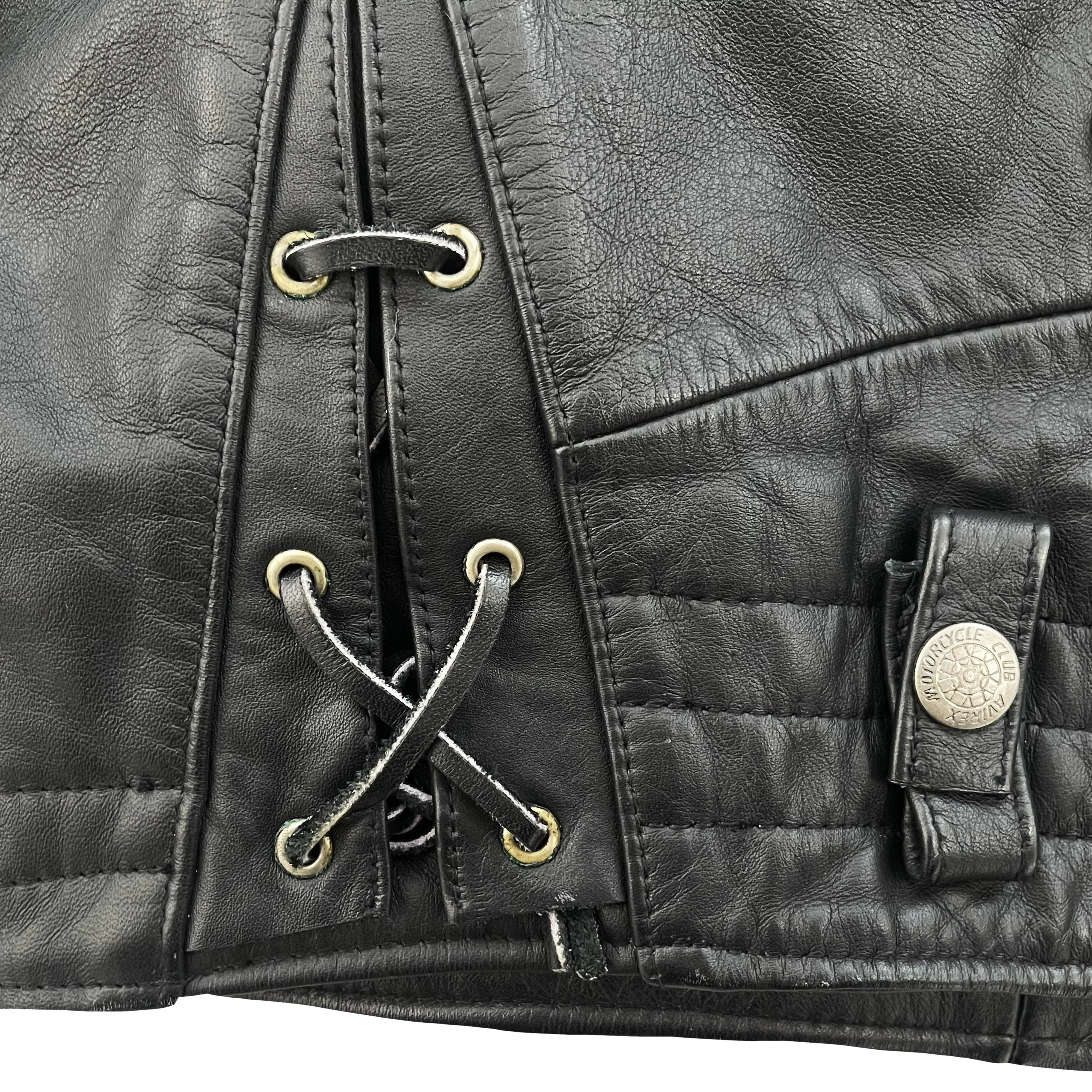 Avirex Leather Biker Jacket