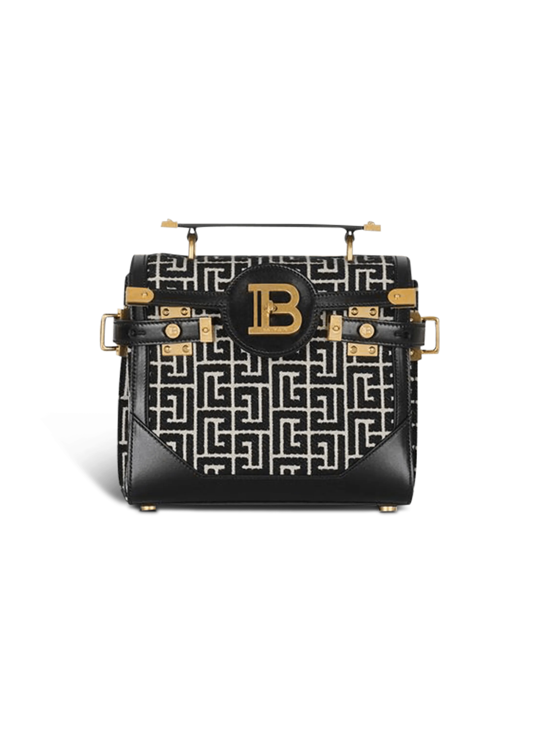 B-Buzz 23 bag in jacquard and leather