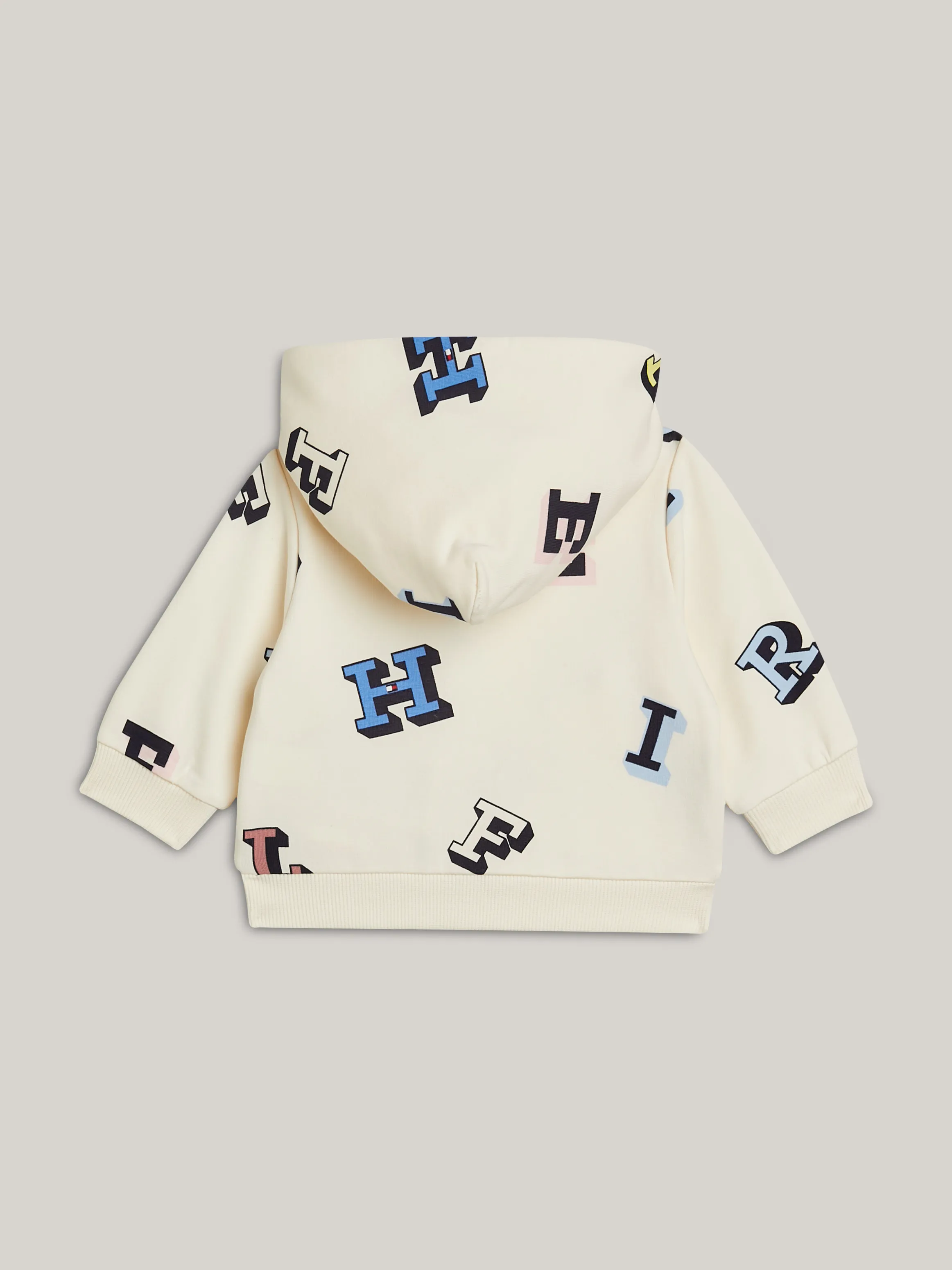 Baby Hilfiger Monotype Letter Print Hooded Jacket | Baby | Tommy Kids