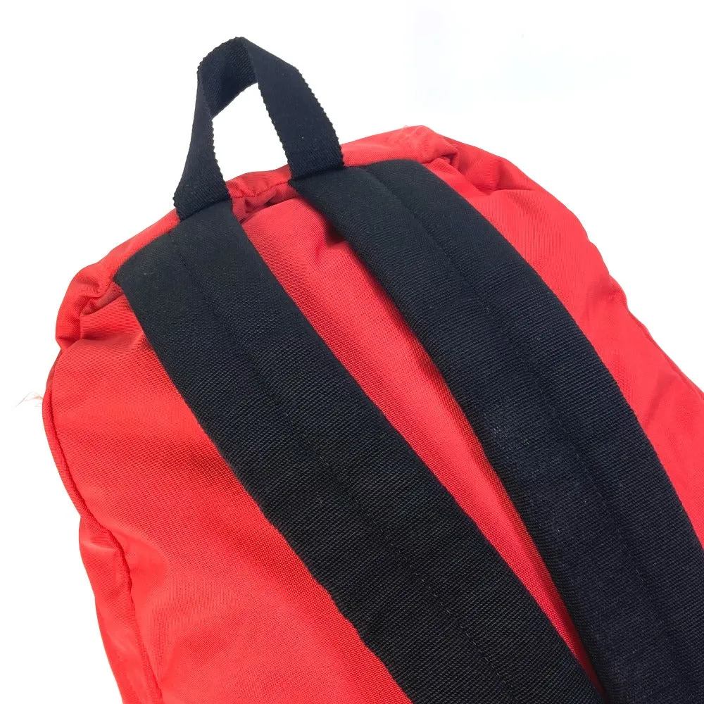 BALENCIAGA Backpack 507460 Nylon Red Bicolor Bag Wheel logo mens