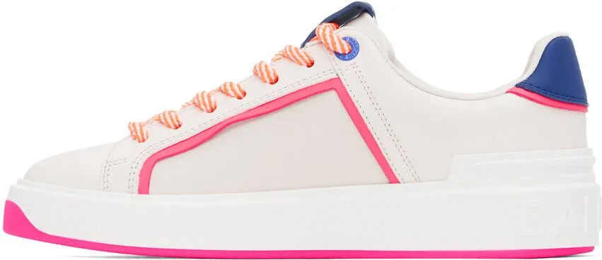 Balmain Off-White B-Court Sneakers