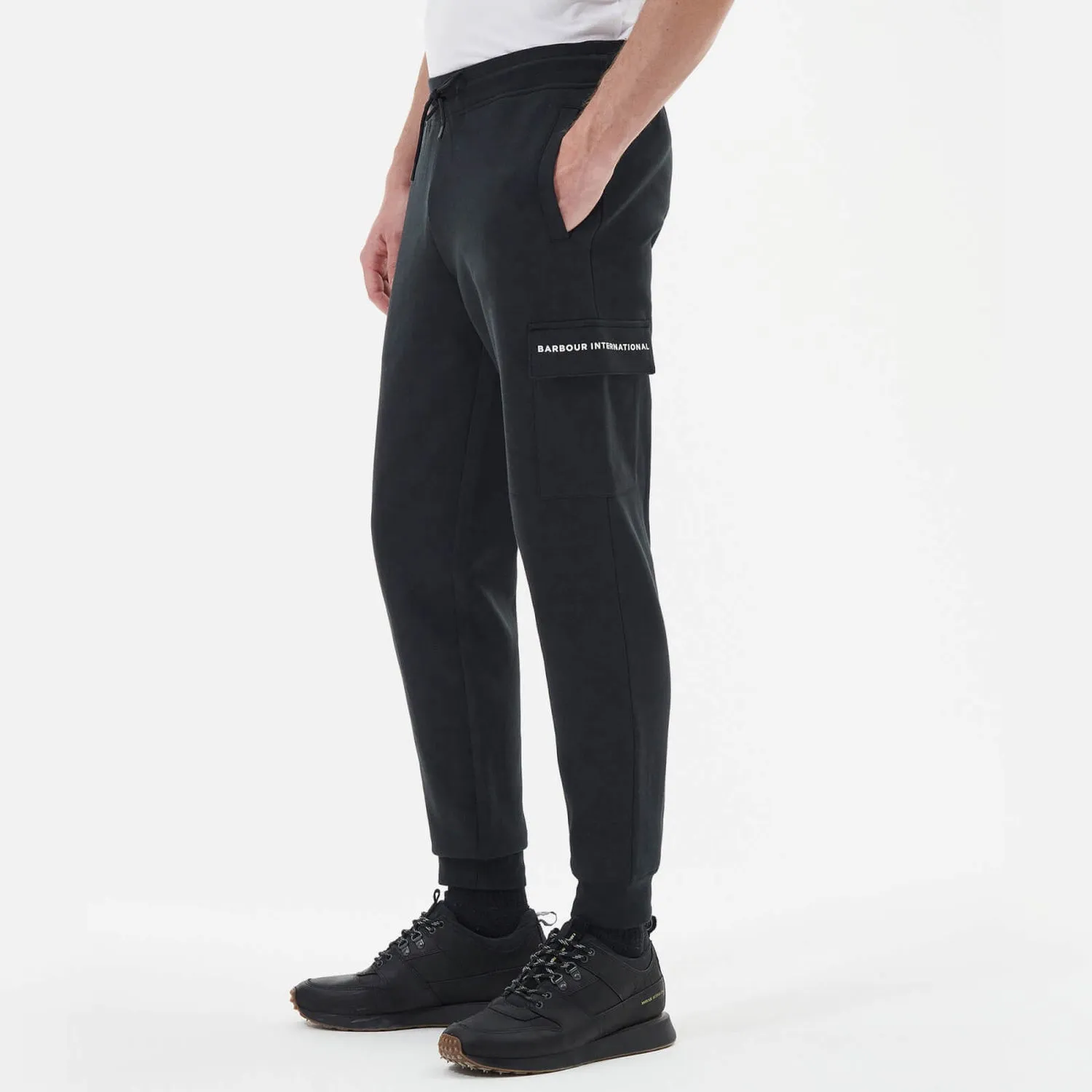 Barbour International Motored Cotton-Blend Joggers