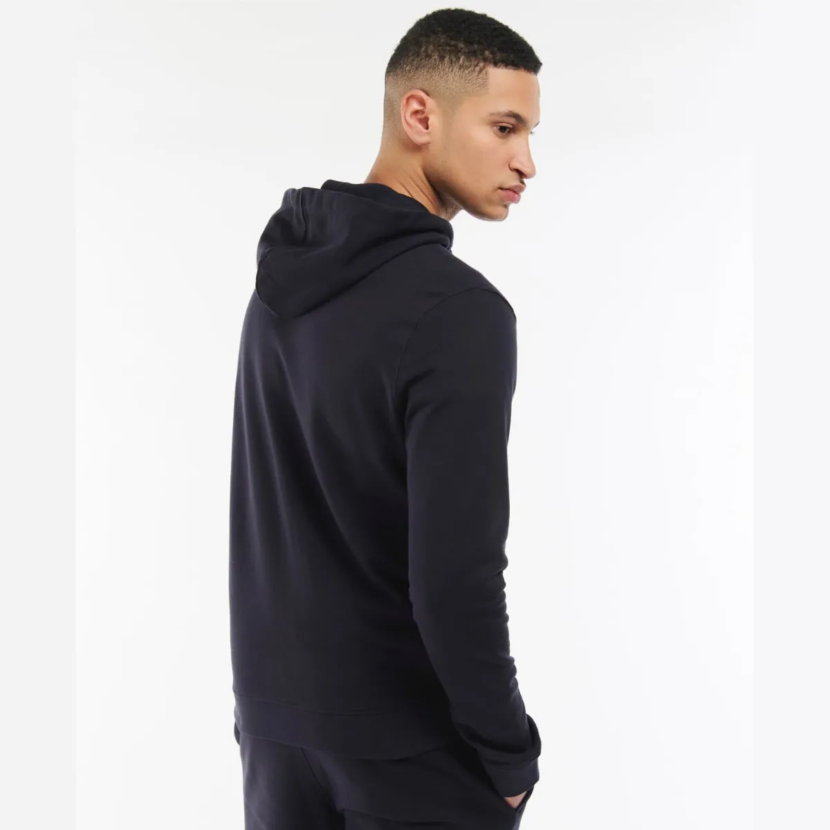 Barbour Wallington Men's Zip Hoodie | Navy