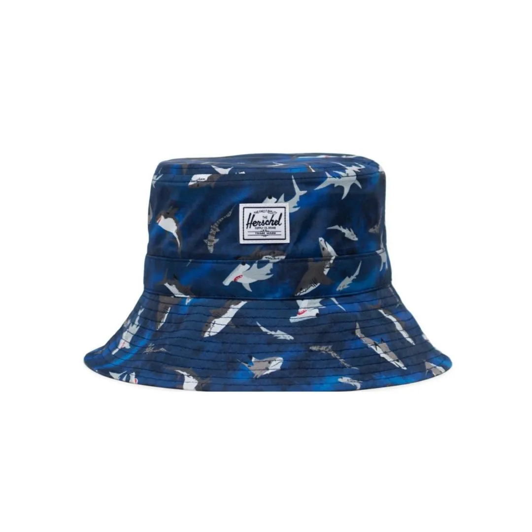 Beach Bucket Hat (Shark Tie Dye)