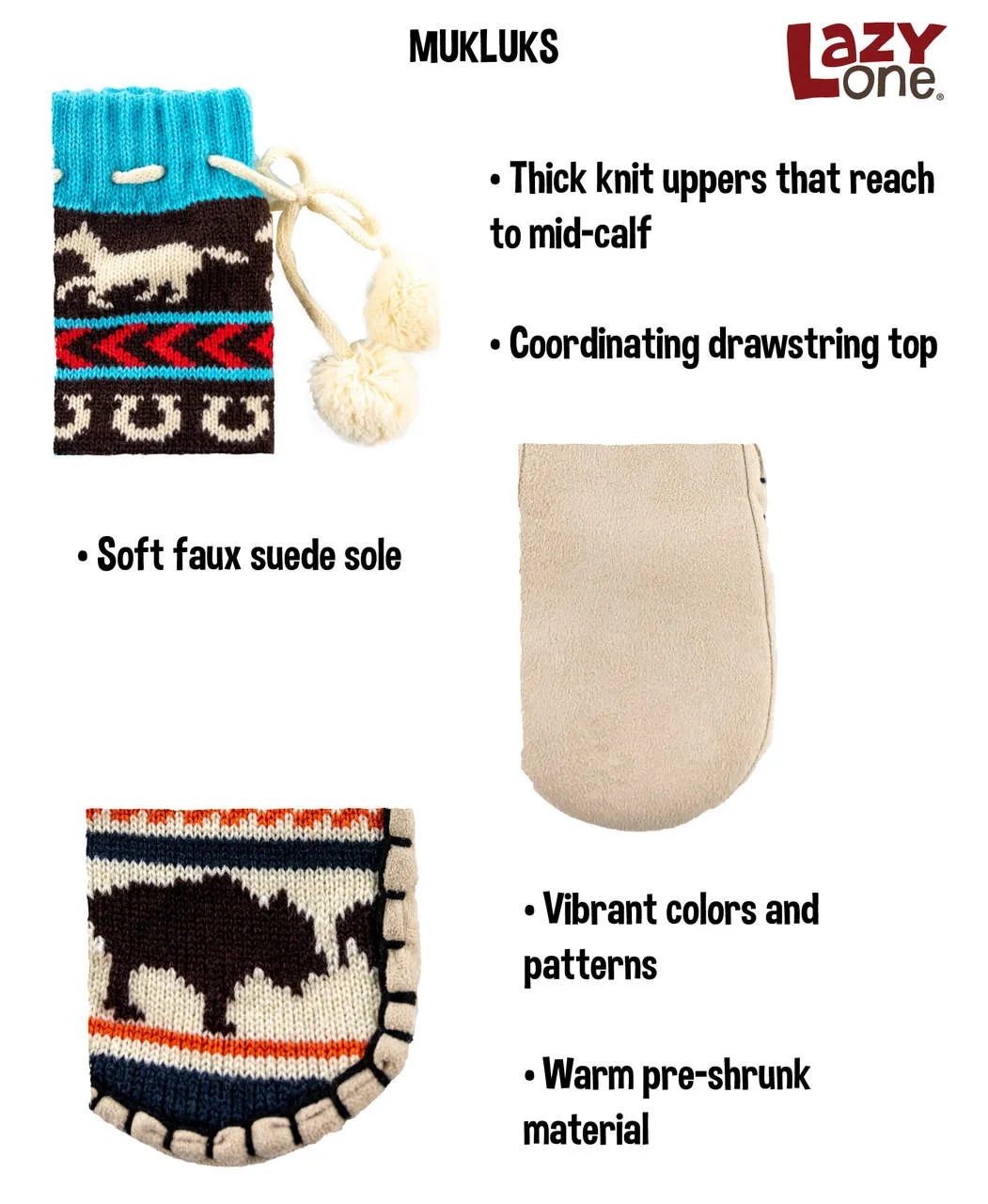 Bear Essentials Adult Bear Mukluk Slipper