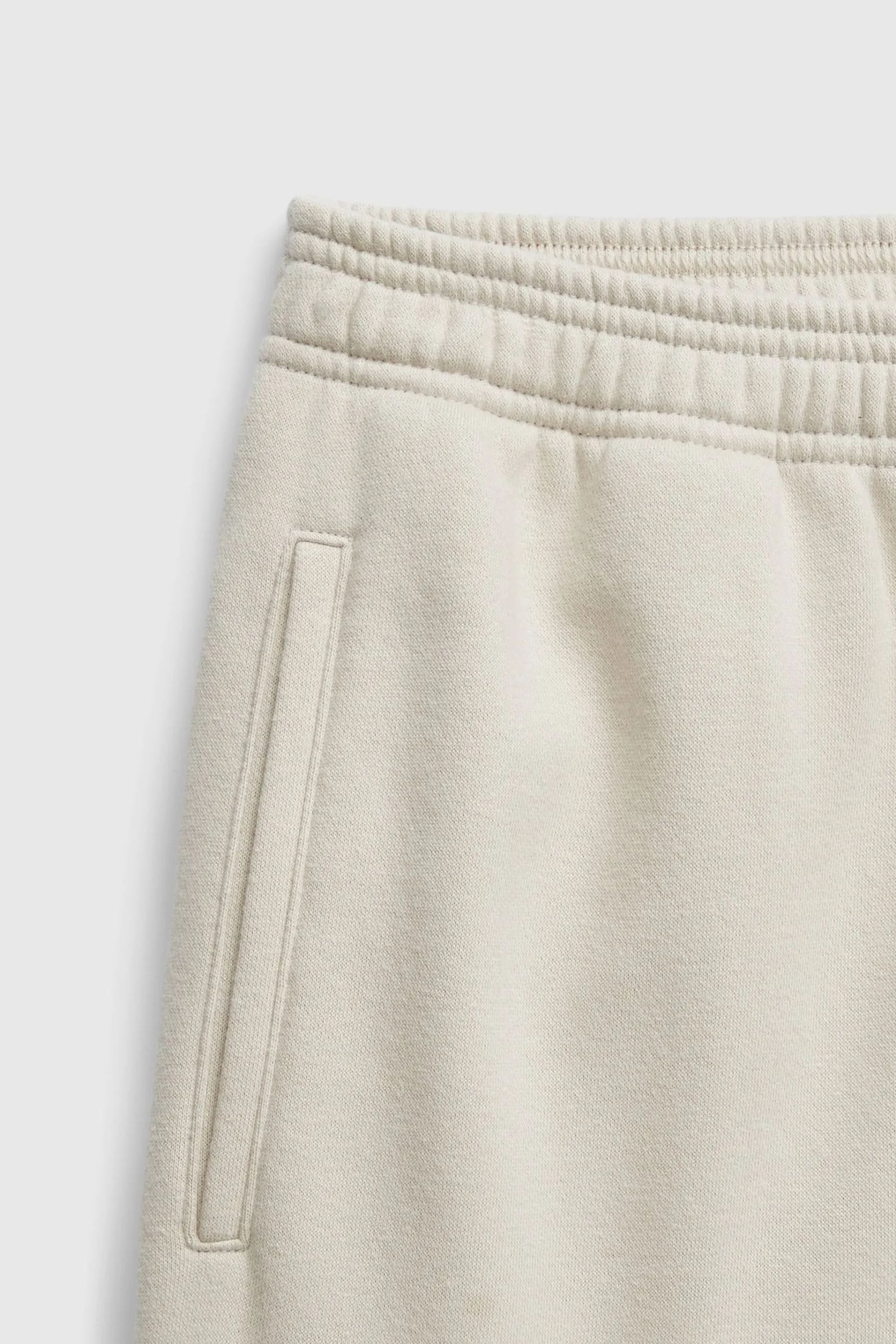 Beige High Rise Vintage Soft Pull-On Joggers