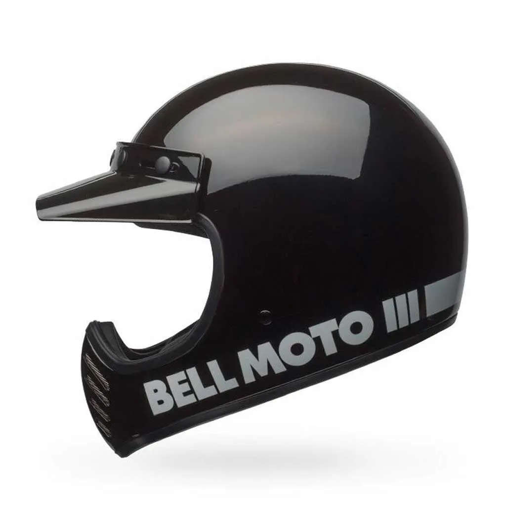 Bell - Moto 3 Black/White Helmet