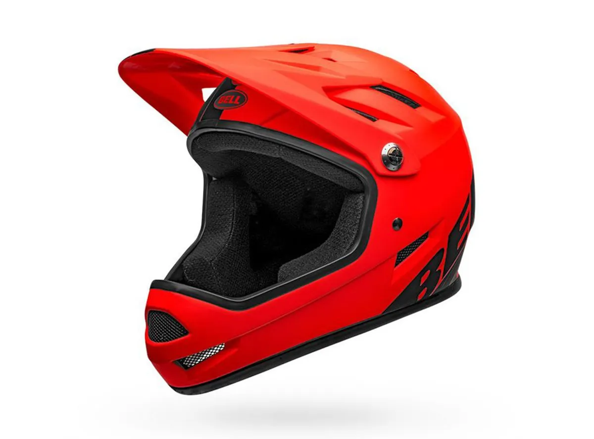 Bell Sanction Full Face Helmet - Matt Orange-Black - 2020