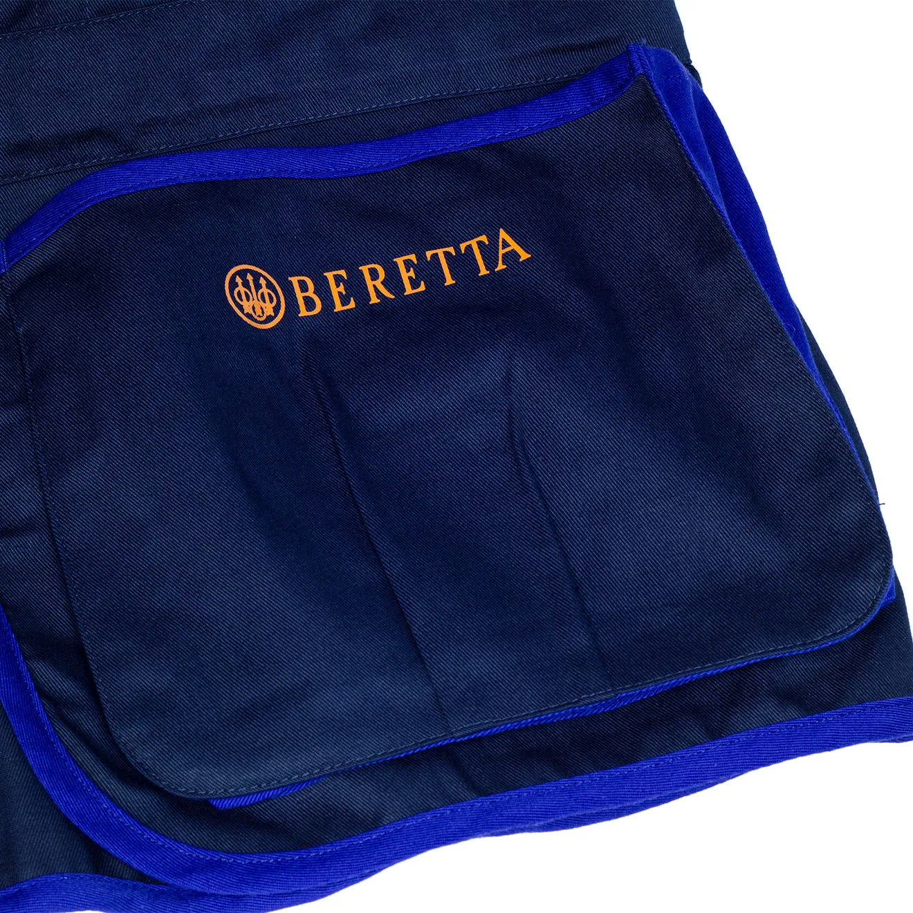 Beretta Trap Cotton Shooting Vest Blue Navy