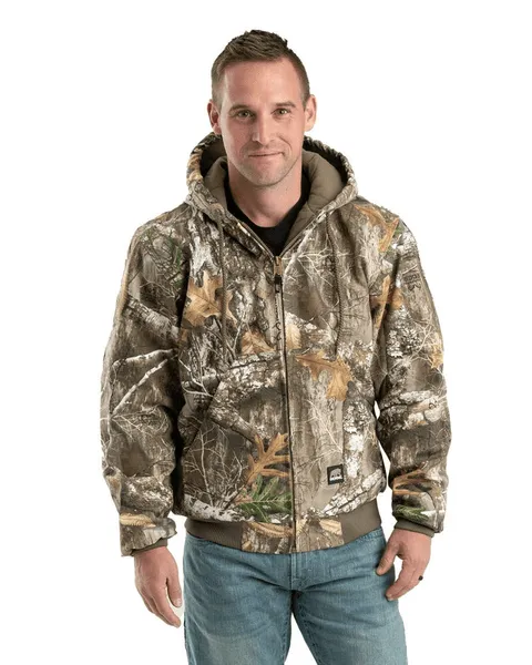 Berne - Men's Heritage Hooded Active Realtree Edge Jacket