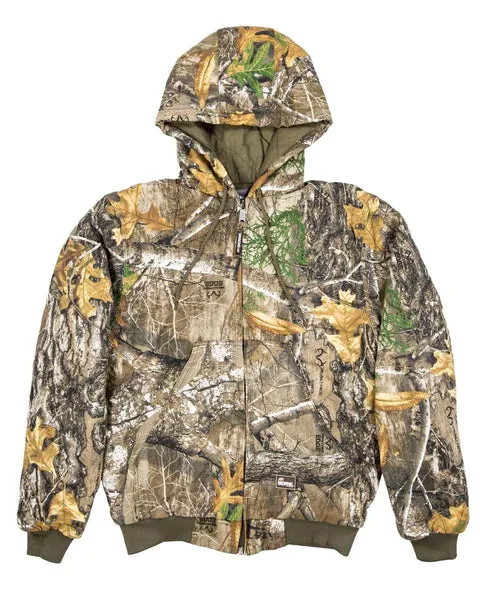 Berne - Men's Heritage Hooded Active Realtree Edge Jacket