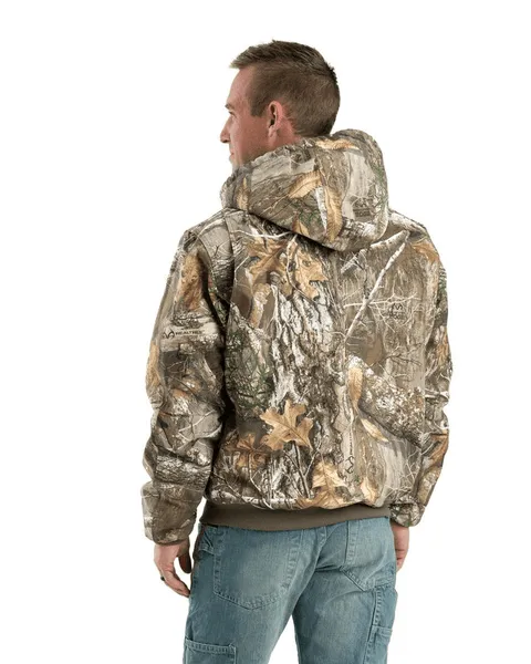 Berne - Men's Heritage Hooded Active Realtree Edge Jacket