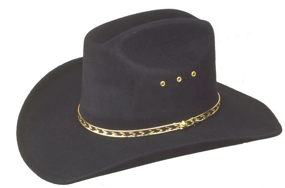 BFF-26BLK - Black Faux Felt Hat