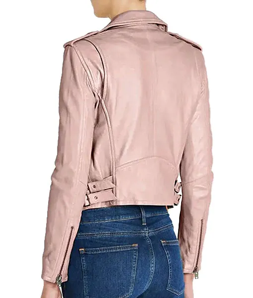 Big Sky S03 Jenny (Katheryn Winnick) Pink Leather Jacket | TLC