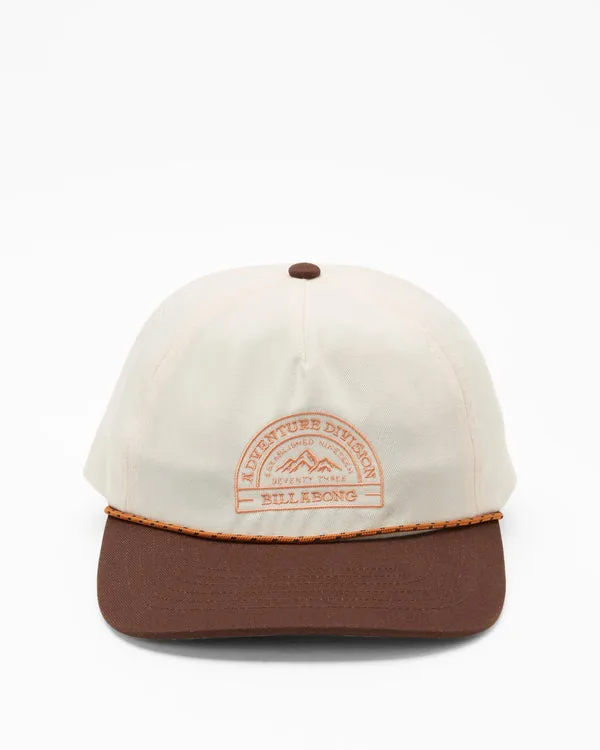 Billabong Adiv Strapback Hat-Coffee Bean