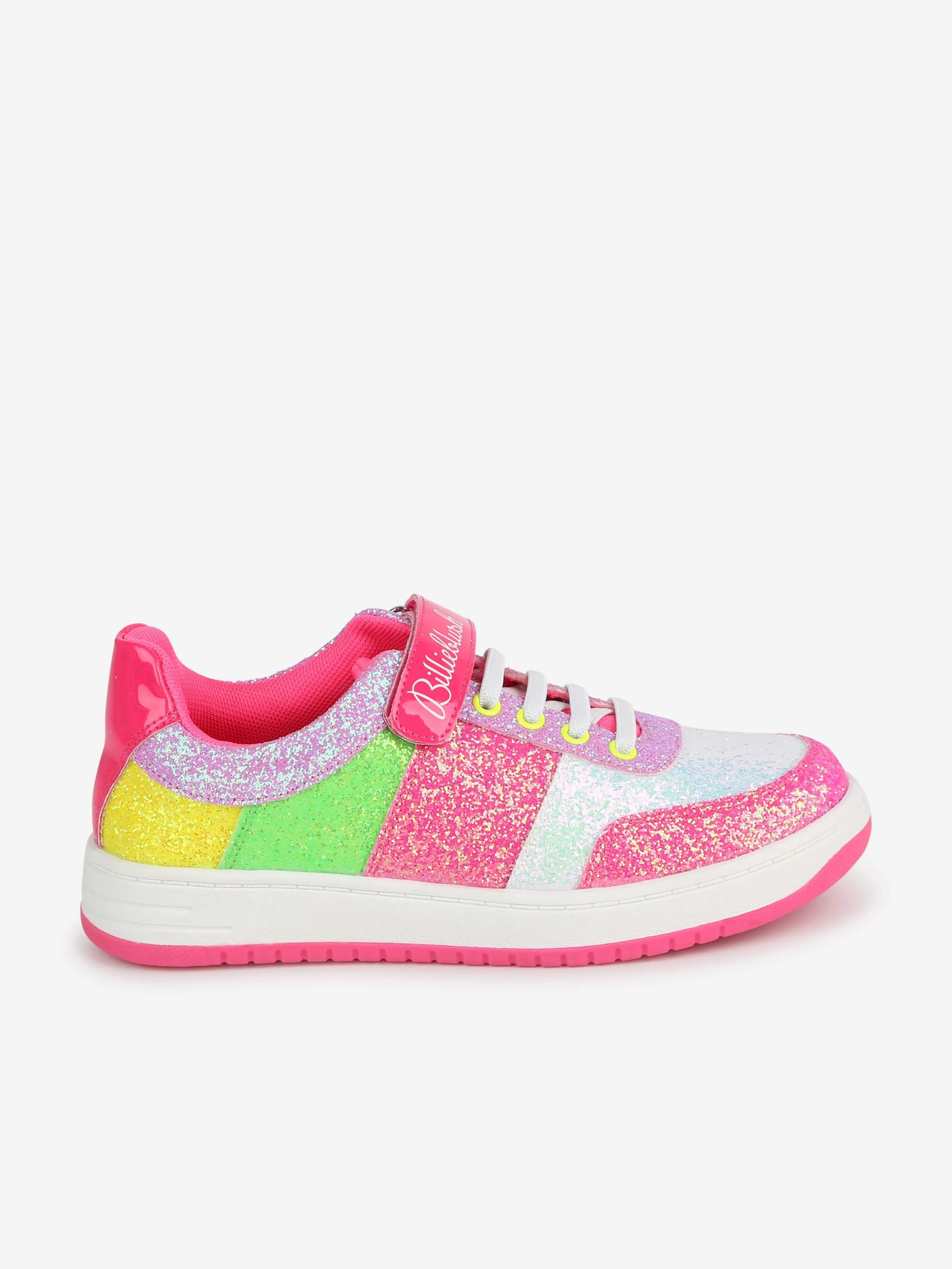 Billieblush Girls Glitter Trainers in Multicolour