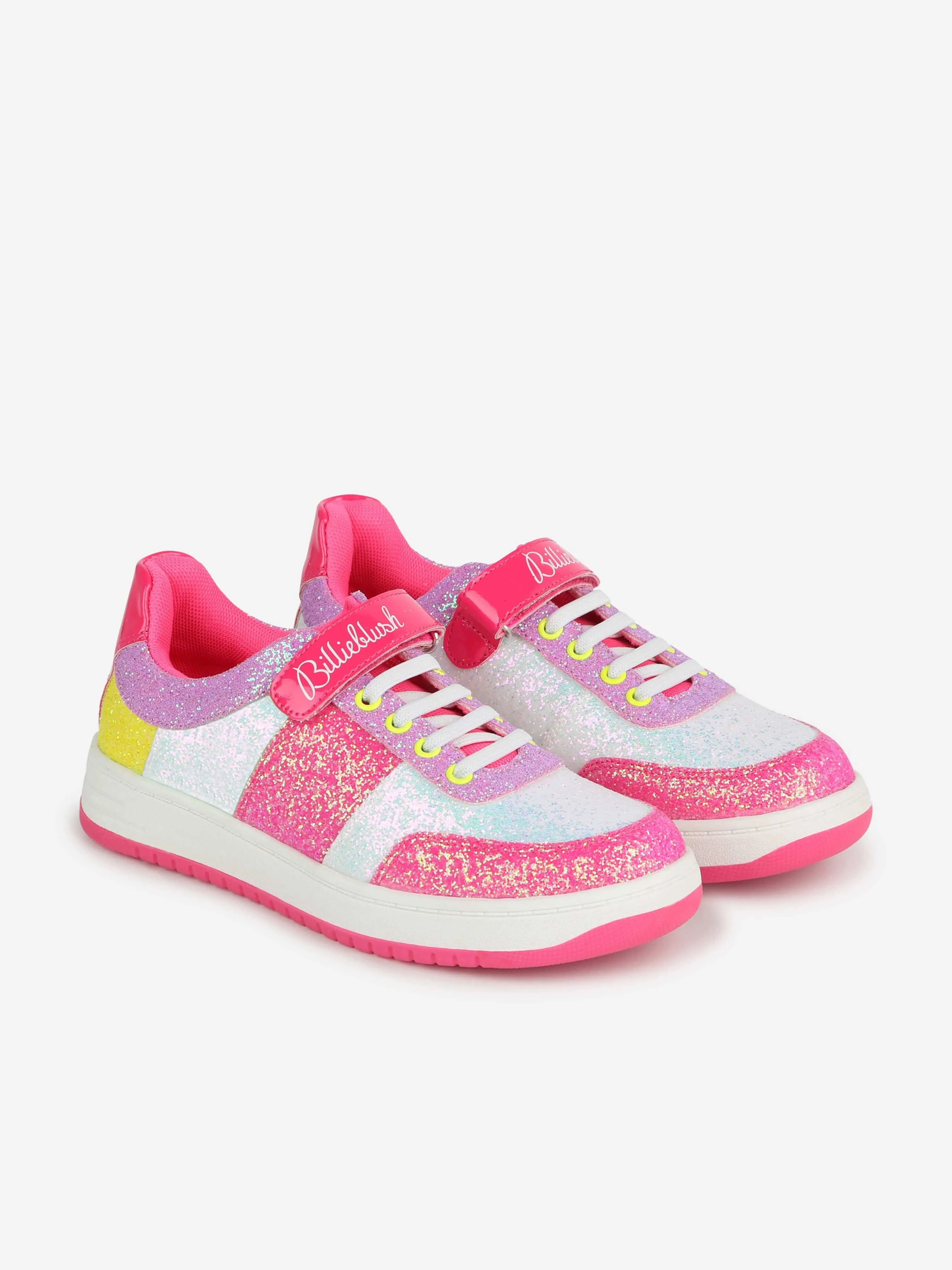 Billieblush Girls Glitter Trainers in Multicolour