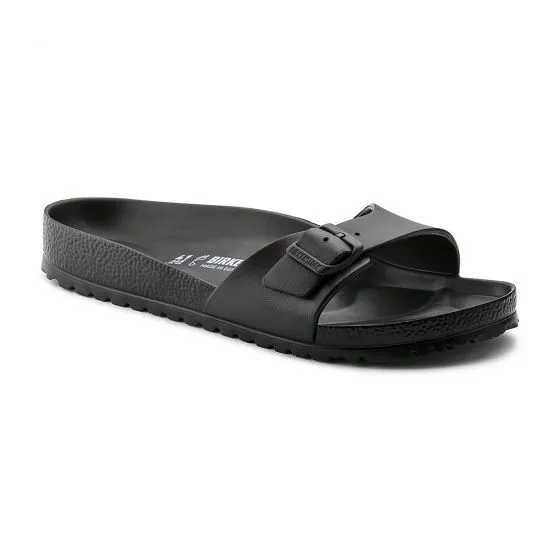 Birkenstock Womens Madrid Eva Black Sandals - Narrow Fit