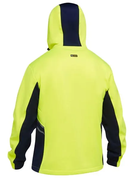 Bisley Hi Vis Liquid Repellent Fleece Hoodie (BK6571)-